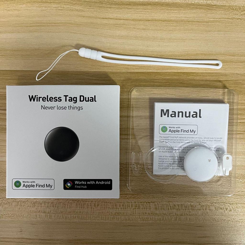 Dual-System Global Locator: Compatible with Apple AirTag & Android for Anti-Loss Tracking.