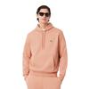 Lacoste Felpa con cappuccio in pile di cotone biologico da uomo