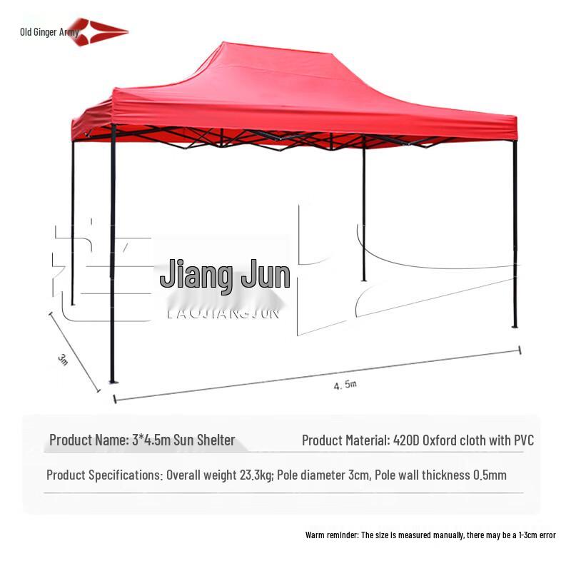 Heavy-Duty Outdoor Folding Canopy