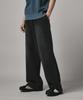 Beodeonteu Front Line Washed Wide Sweatpants [Black]