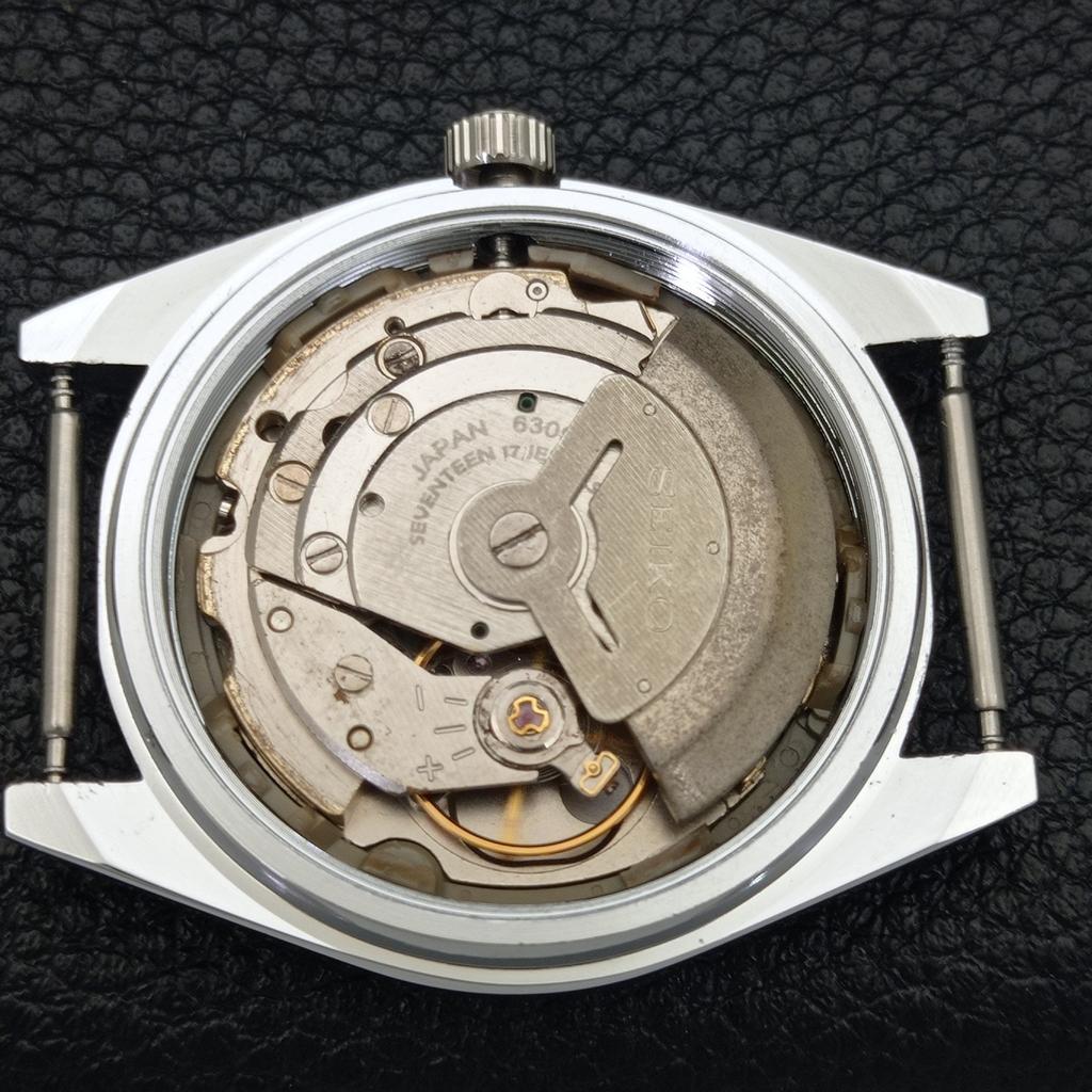 SEIKO 5 AUTOMATIC JAPAN MENS 6309A REFURBISHED GREY COLOR DIAL WATCH a440238-9 Sk-a440238-1