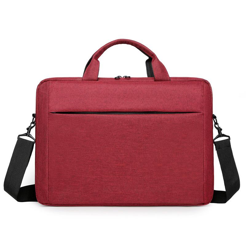 

TS JYL laptop bag,Simple Briefcase Men Business Office Large Crossbody Bag OneSize красный