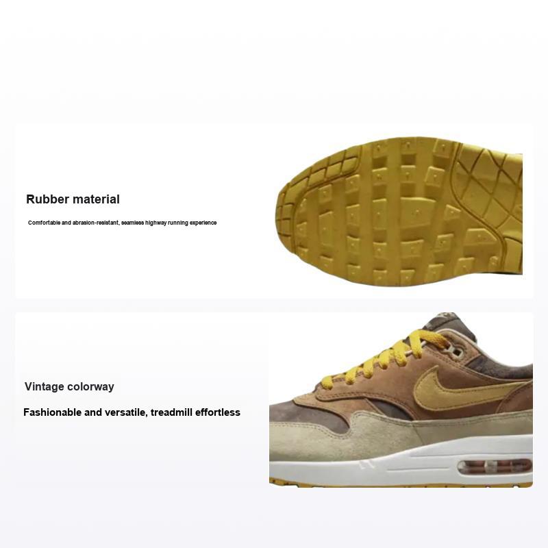 Nike Air Max 1 Premium Brutto Anatroccolo - Pecan Sneakers Unisex Marrone Giallo Ocra Marrone Barocco DZ0482-200