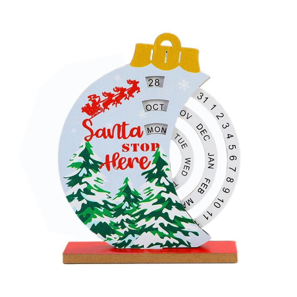 Santa Claus Christmas Countdown Calendar Cartoon Christmas Advent Calendar Holiday Party