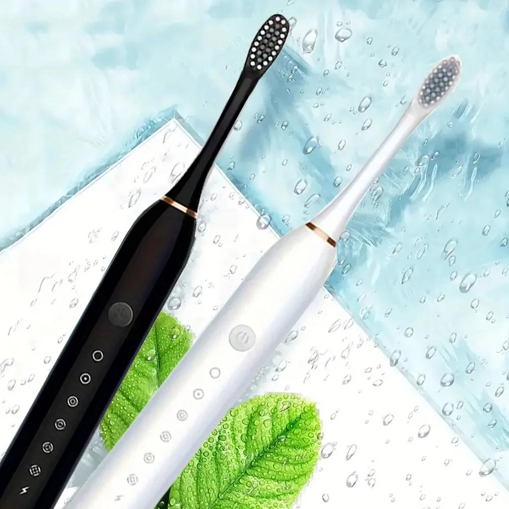 1pc- Adult Smart Sonic Electric Toothbrush - Multiple Modes, Ultra Soft Brushes, Ideal Gift for Couples and Families