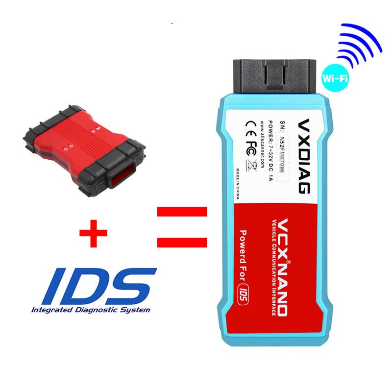 VXDIAG WIFI VCX NANO IDS для Ford Mazda Like VCMII 2 in 1 – купить по низким ценам в интернет-магазине Joom