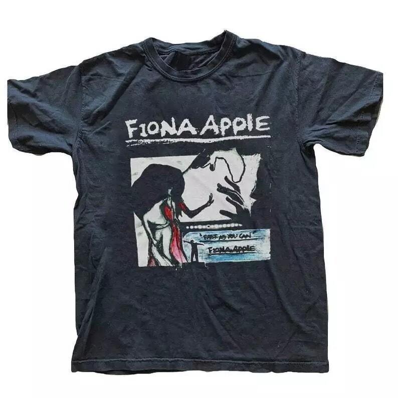Fiona Apple T-shirt, Fiona Apple Cotton Black Unisex T-shirt S-5XL Unisex T-Shirt L