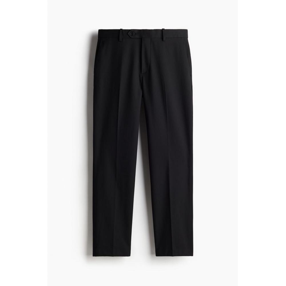 H M Regular Fit Suit Pants Black