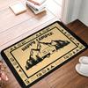 Cute Vintage Motorhome And Camping Quote Doormat Mat Anti-Slip  Kitchen Bath Bedroom Rug Carpet
