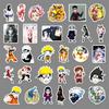 62 Non-repeat Cartoon Japanese Comic Decoration Laptop Suitcase Car Scooter Stickers