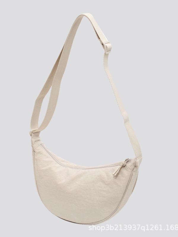 Autumn 2025 Women's Crescent Shoulder Bag: Versatile Japanese Crossbody and Underarm Dumpling Bag