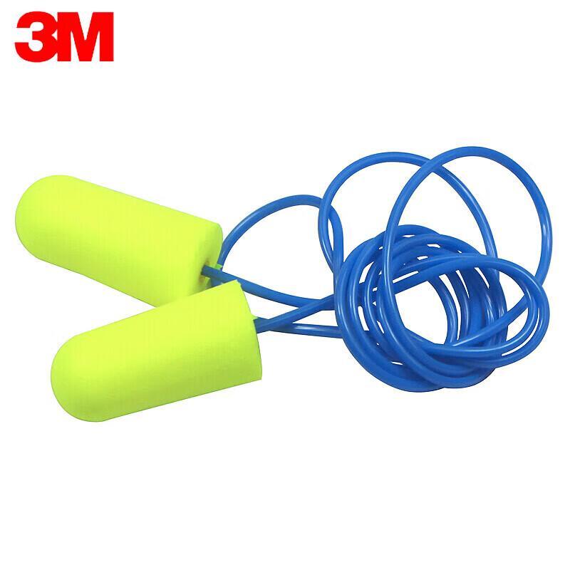 3M 311-1250 Bullet Earplugs with Cord One Size