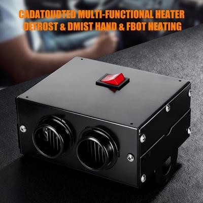 12/24V Vehicle Heater For Winter Defrosting Windshield Fast Heating Small ABS Heater Fan Universal Vehicle Use