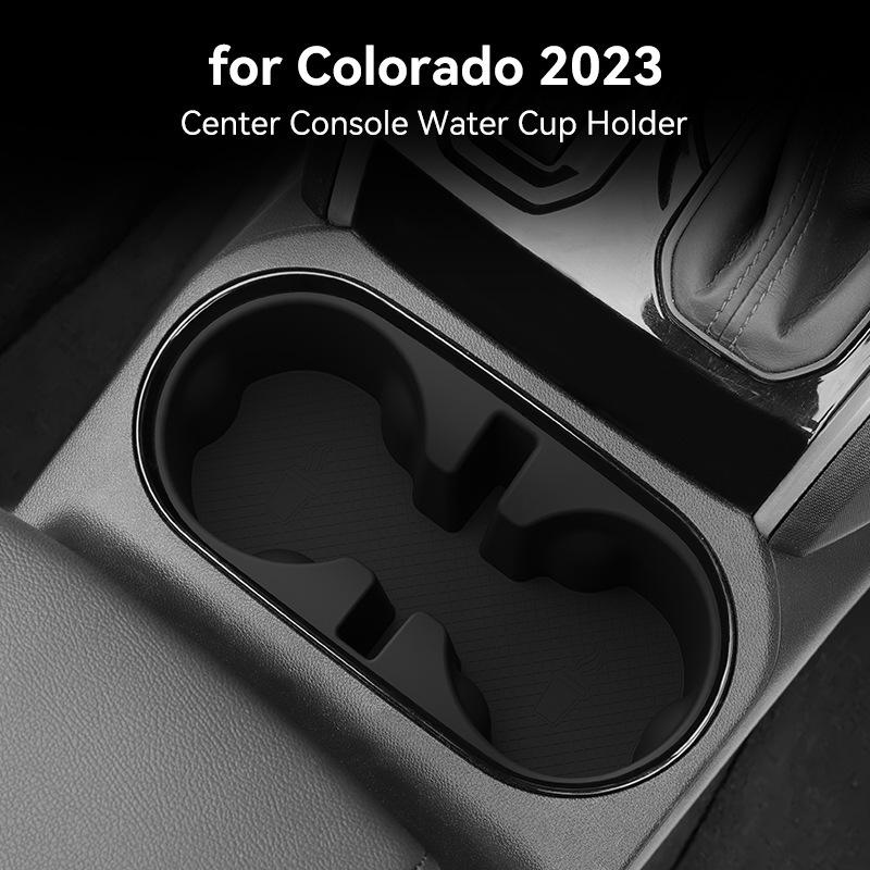 For 23 Chevrolet Kolod COLORADO central control water cup cover protection car specific modified accessories