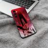 Hot anime-Black-C- Clover  Soft Silicone Phone Case for Samsung Galaxy A73/A71/A72/A70/A53/A52/A51 - Black