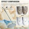 Shoe Washing Machine Bag With Shoes Drying Rack Set Durable Laundry Shoe Bag For Washer & Dryer Fluffy Fibers Washing Shoes Bag
