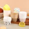 50 stuks Krullend Papieren Bekertje Flens Cake Papieren Bekertje Oliebestendig Cupcake Bakje Bakvorm Bakplaat Doos Bruiloft Feest Muffin Bekers