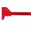 210mm/280mm Portable Woodworking Marking Ruler Aluminum Alloy T-shaped Ruler Household Multifunctional Measuring Tool