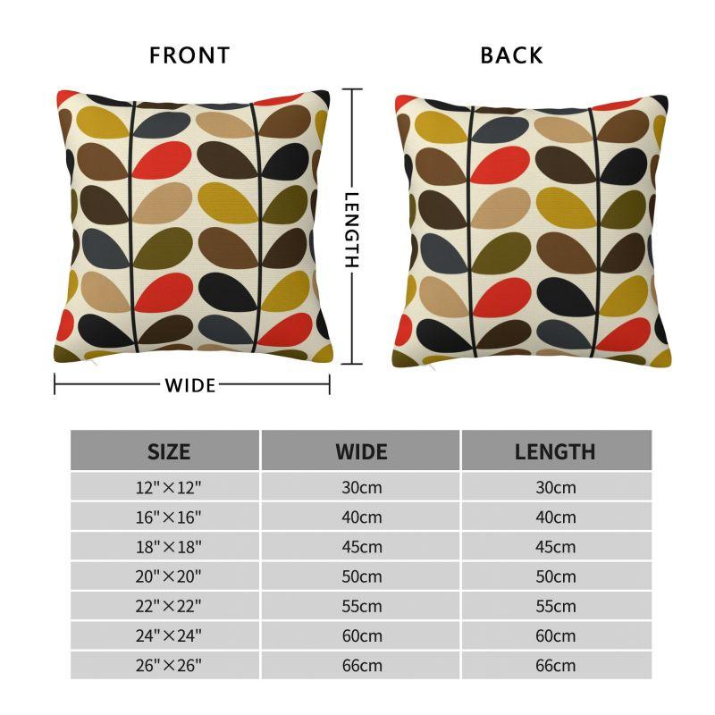 Federa Personalizzata Orla Kiely Astratta Multi Stelo Mid Century Scandinava Geometrica Copricuscino Decorazione Salotto Quadrato