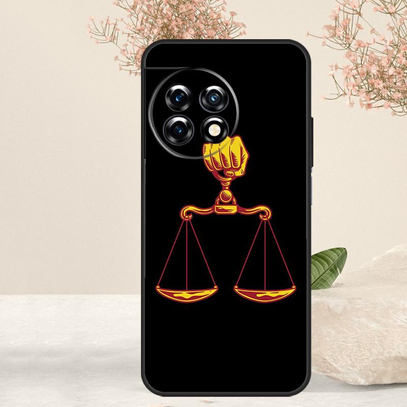 Lawyer Judge Pattern Art Case For OnePlus Nord CE 4 3 2 Lite 2T N10 N20 N30 OnePlus 12 11 9 10 Pro 8T 10T 12R Cover