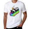 Panda Bear Beer Party T-Shirt Summer Top Boys Whites Blouse Big and Tall T Shirts for Men