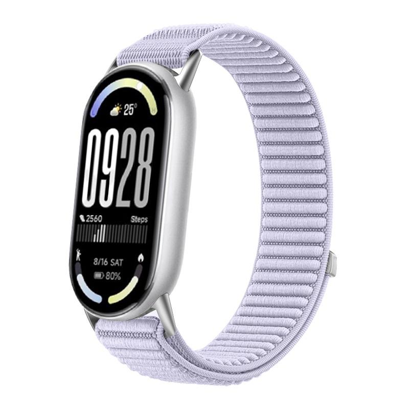 Nylon Braided Strap for Xiaomi Mi Band 10 9 8 Adjustable Replacement Bracelet Breathable Wristband for Mi Band 10 Accessories