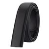 Men's Automatic Buckle Belt, 3.5cm, Headless, Lychee Grain, Brown/Black, for Trousers.