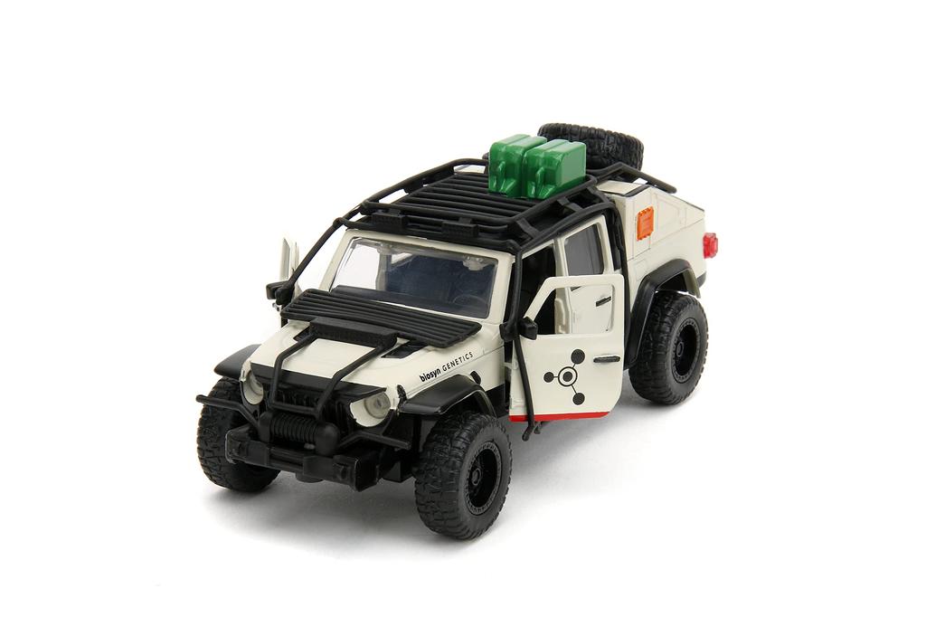 Jada Jurassic World Dominion Jeep Gladiator Diecast Auto Spielzeug für Kinder und Erwachsene 132
