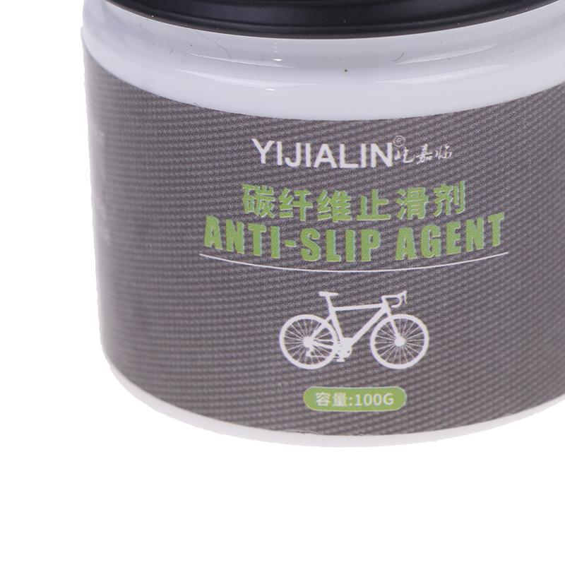 100G Kohlefaser Anti-Rutsch-Paste Schmiermittel Nicht-Korrosiv Anti-Rutsch-Fett Fahrradmontagefett für Sattelstütze Fahrradrahmen