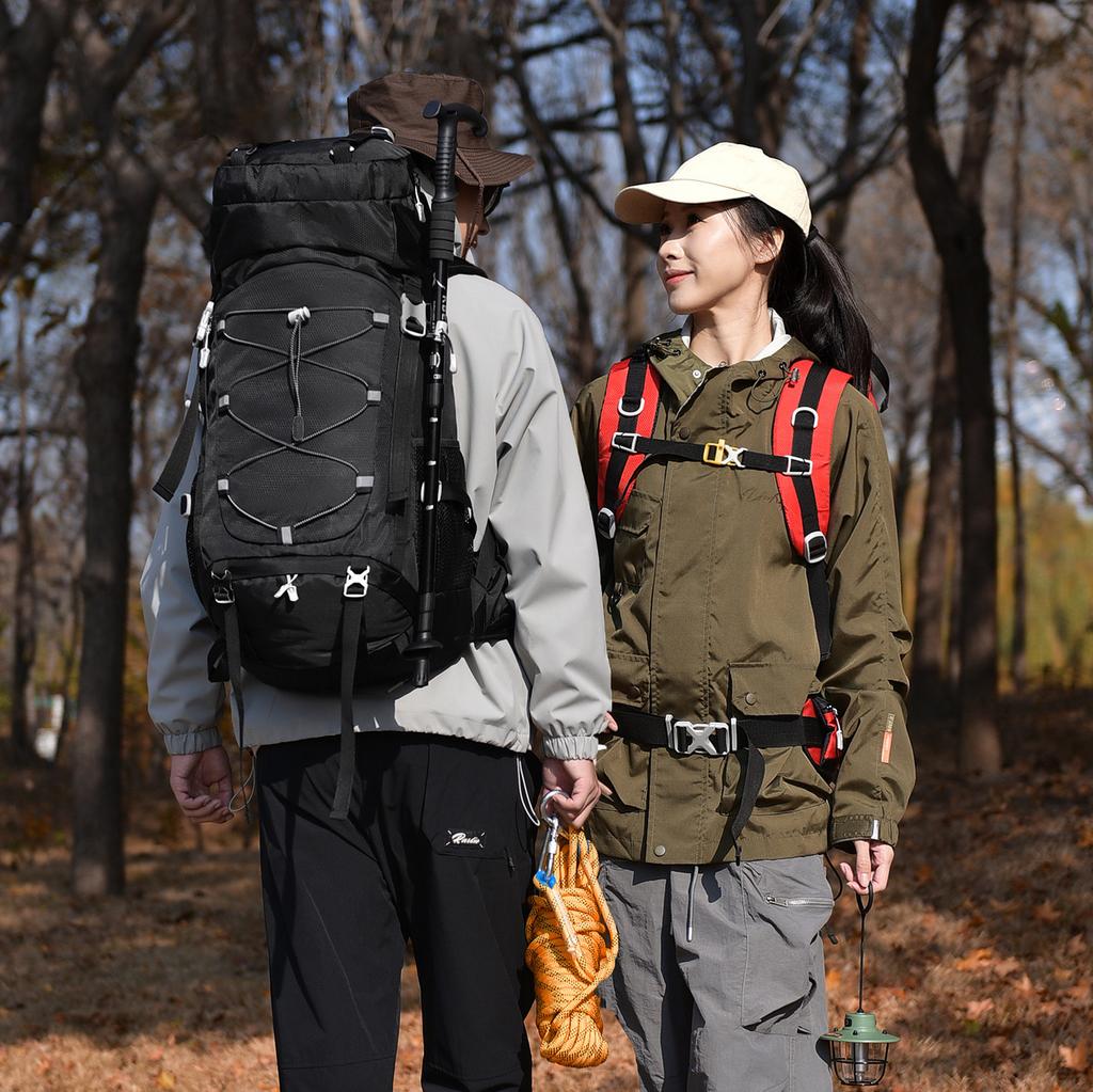 TS JYL laptop bag,Unisex Outdoor Hiking Backpack Large Capacity Camping Lightweight Bag