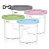 1/4Pcs Creami Pints And Lids for Ninja Ice Cream Can Cooler BPA-Free Dishwasher Safe Ice Cream Storage Containers Compatible with NC299AMZ NC300s