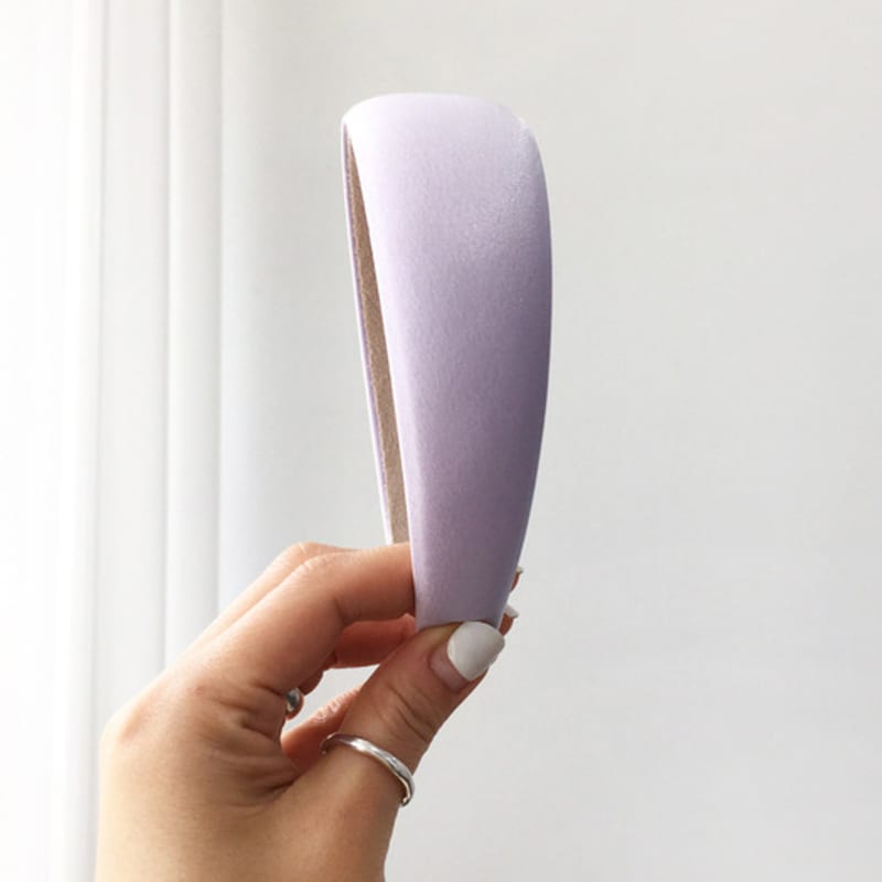 

SATTCHI BAROQUE BOLD HEADBAND LAVENDER Лавандовая повязка для волос lavender