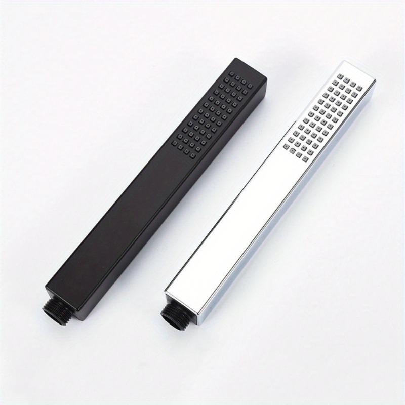 Quadratischer Handbrausenkopf mit Einzelfunktion, universeller wassersparender Sprinkler, kreativer modischer Hochdruck-Duschsprüher