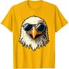 Bald Eagle 4th of July Men Funny Eagle T-Shirt