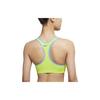 Nike Dri-FIT Swoosh Circa Printed Logo Sports Bra Women Underwear Atomic-Green DM0578-321