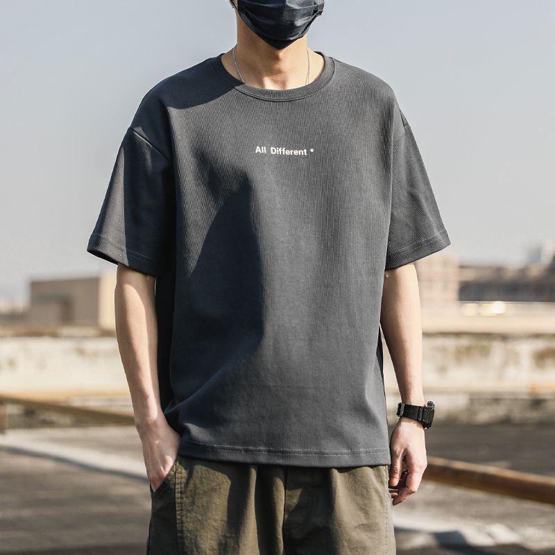 

GMXIA Мужская мода Повседневные топы и футболки Лето Весна L серый