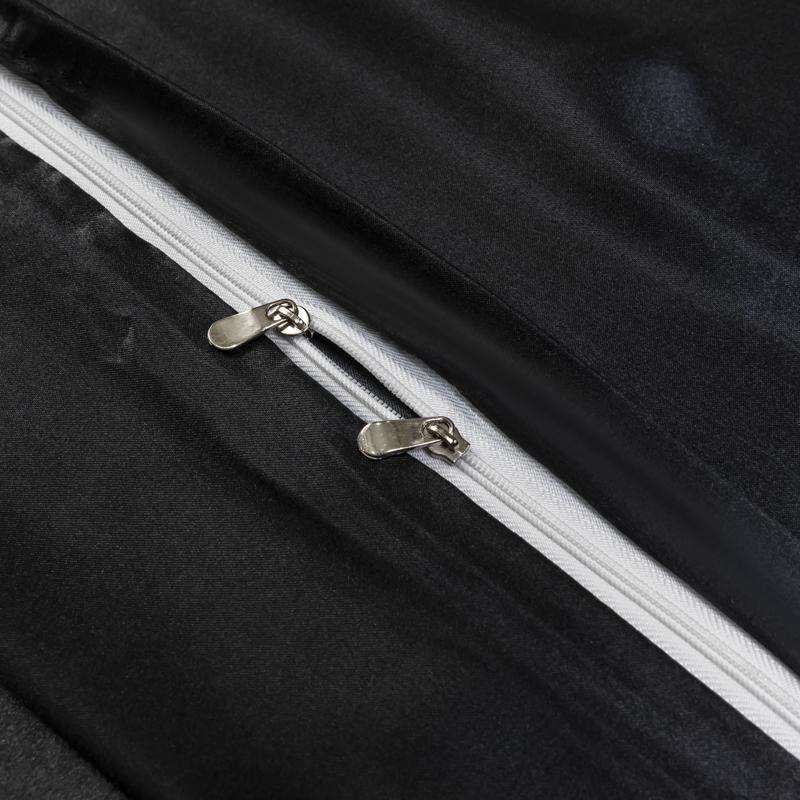 Solid Color Satin Down DuvetCover Luxury Spun Thick Skin Friendly Duvet Cover Single Ded Twin Bed Duvet Cover 200 * 200cm