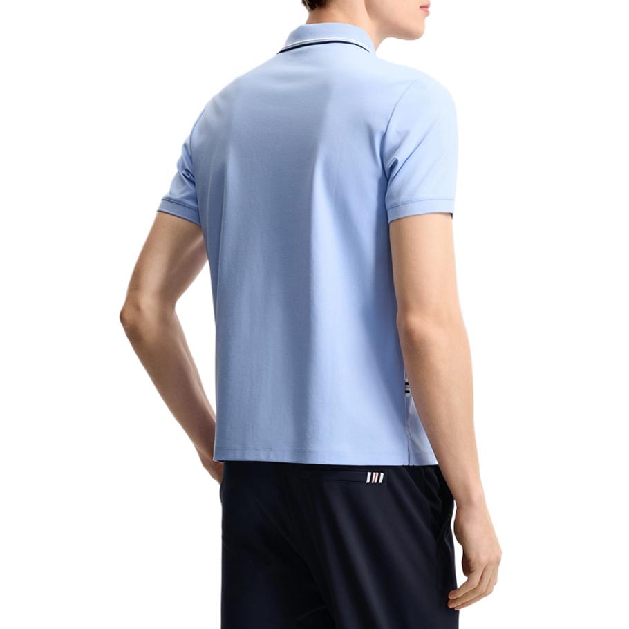 FILA Solid Color Polo Shirt Men tops F11M628110F-BU
