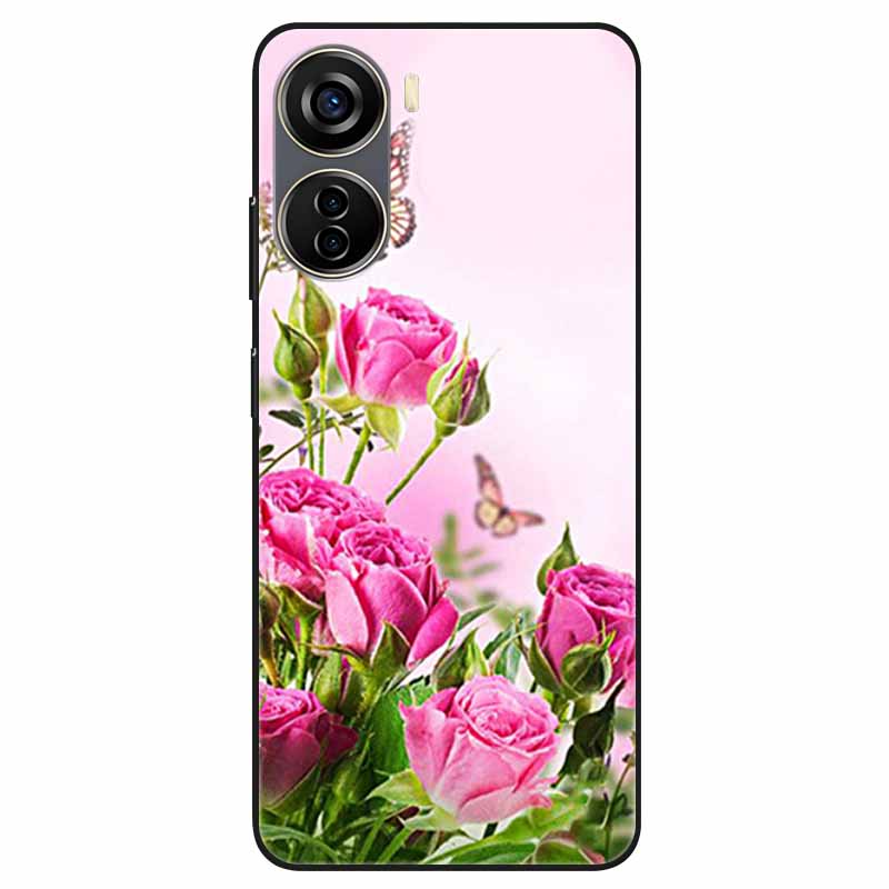For ZTE Libero 5G IV Case A302 Soft Silicone Lovely Shockproof Cover for ZTE Libero 5G IV TPU Coque Cute Cats Funda Shells 6.6''