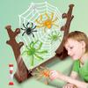 Family Party Bouncing Spider Desktop Board Games Kids Adult Entertainment Game Children's Table Spider Web Birthday Gifts Toy