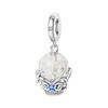 Family Charm Love Lucky Hourglass Charm Beads Diy Jewelry Necklace Bracelet Accessories