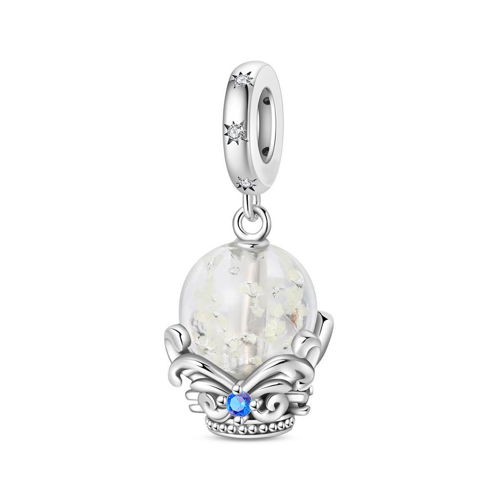 Family Charm Love Lucky Hourglass Charm Beads Diy Jewelry Necklace Bracelet Accessories