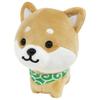 Ceļojošs Mameshiba Talismans Spilvens Jauks Squishy Pūkains Suns Shiba Inu Mameshiba Relaksējošs (Brūna Mameta)