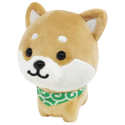 Reizende Mameshiba Mascotte Shiba Verzachtend Kussen, Schattig, Knijpbaar, Pluizig, Hond, Mameshiba, (Bruin, Mame-ta)