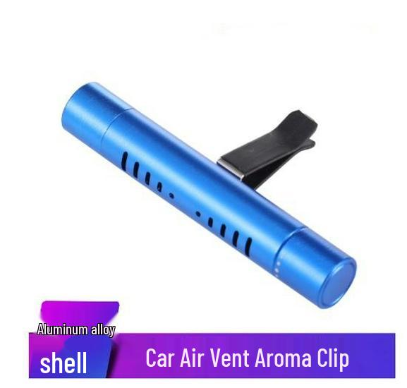 Car Air Conditioning Vent Clip Air Freshener - Long-Lasting Light Scent Deodorizing Balm