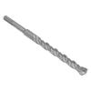 5pcs 2 Flute Spiral Rotary Hammer Drill Bits Carbide Tip Concrete Drill Bits  For Masonry