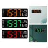 Large Display Digital Clock Bedroom Decor with Remote Control USB Mute Two Color Adjustable