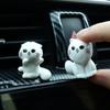 1-5 Stück Neue Auto Mittelkonsole Harz Ornamente Cartoon Niedliches Zaubererkätzchen Mikrolandschaft Harz Desktop Dekoration DIY Zubehör