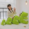 New Simulated Dinosaur Plush Toy Doll Lazy Little Dinosaur Sleeping Pillow Doll Birthday Gift for Girls