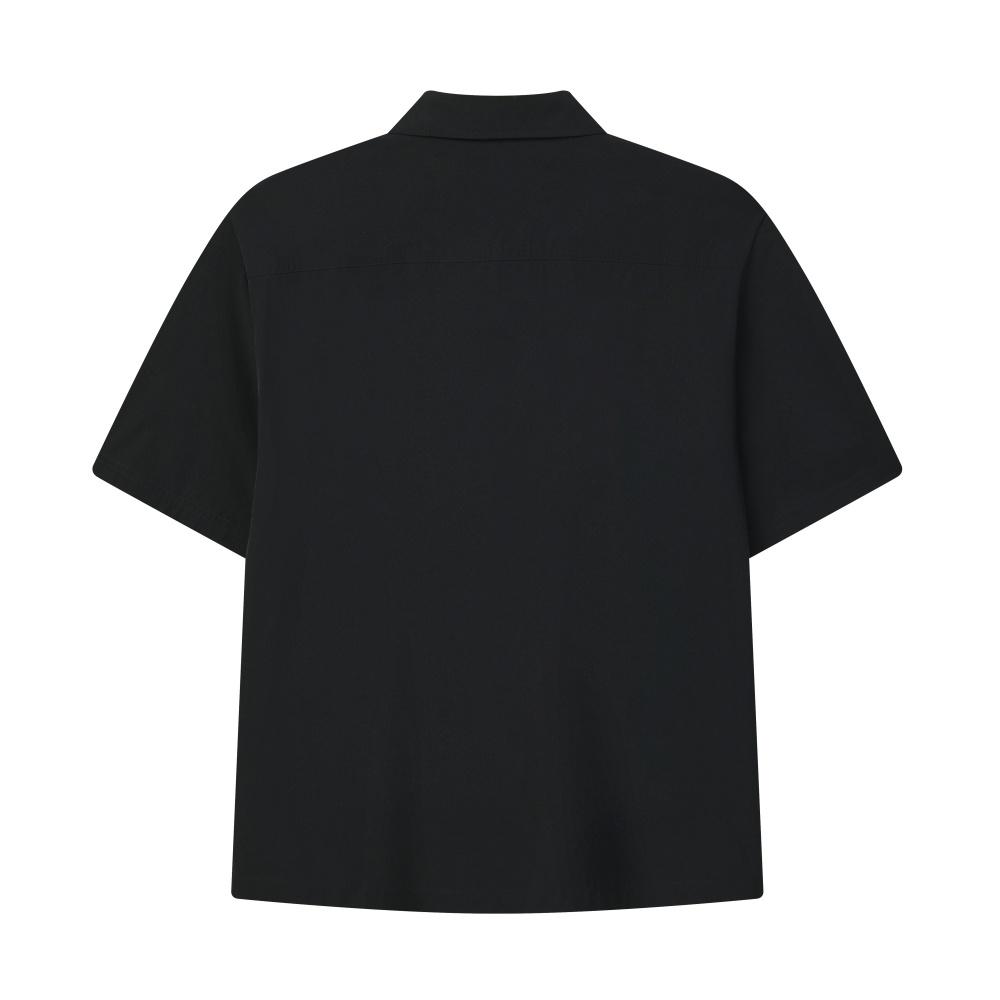 FILA Original Cool Touch Casual Work Style Shirt Men shirts Black F11M629406FBK